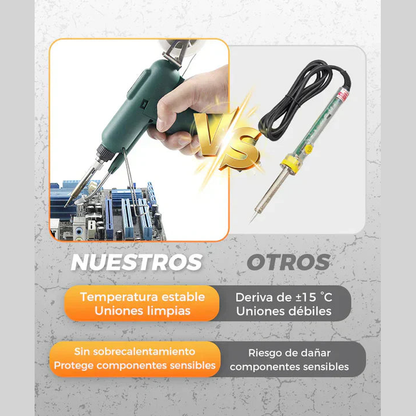 Pistola de Soldadura Eléctrica SoldaMax™ + Máscara De Protección