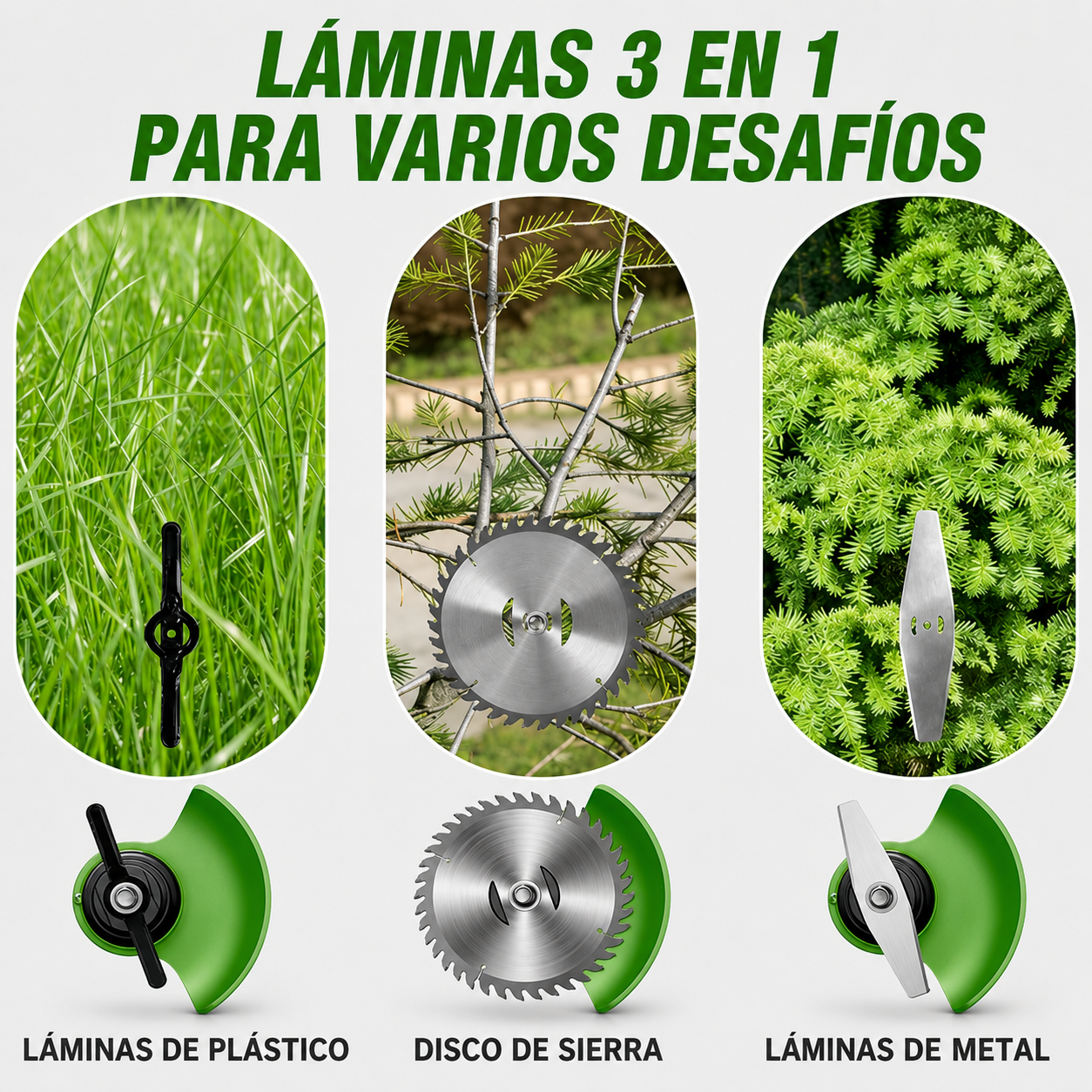 Cortadora Inalámbrica Recargable TurboBlade™ + 2 Baterías de 48V [ÚLTIMAS UNIDADES]